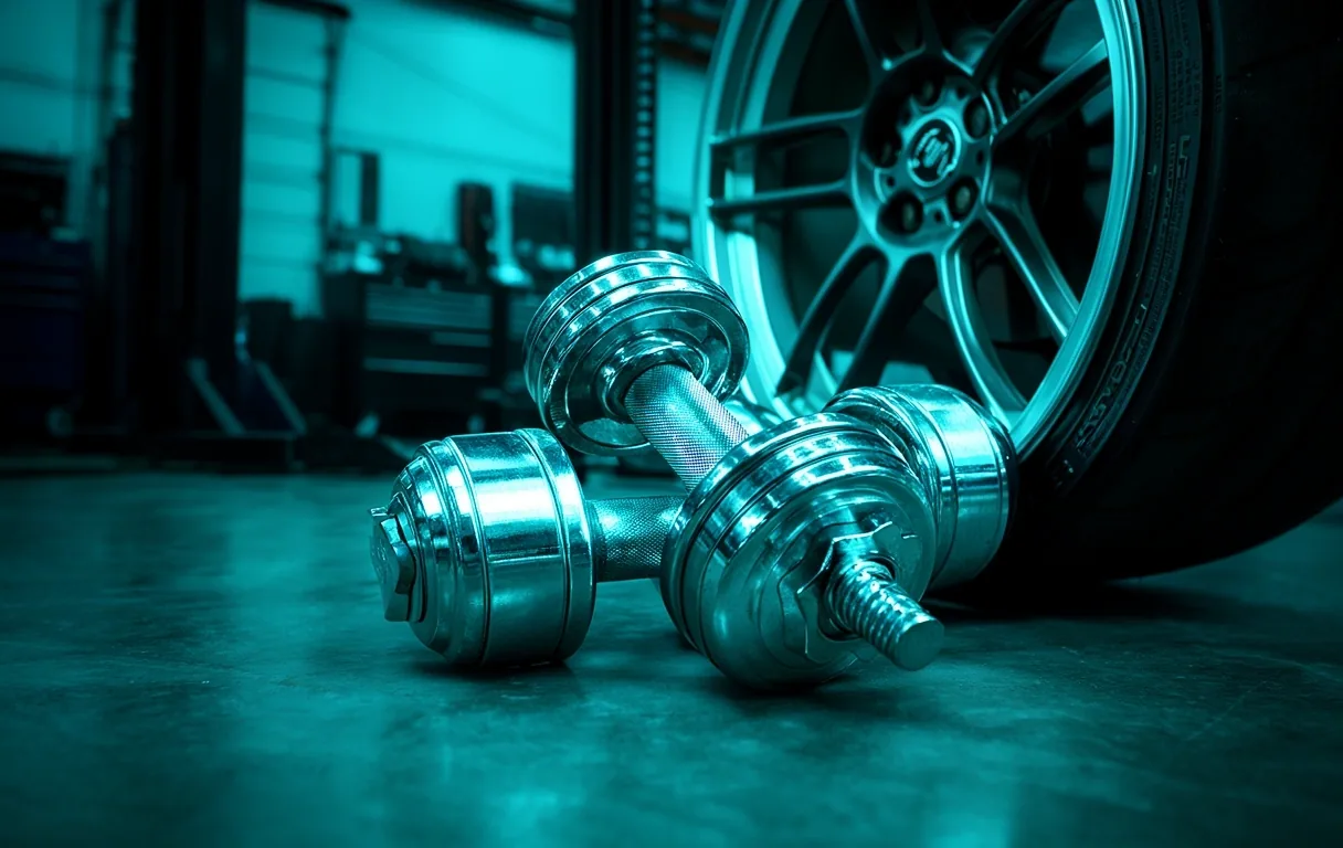 Mechanical precision background